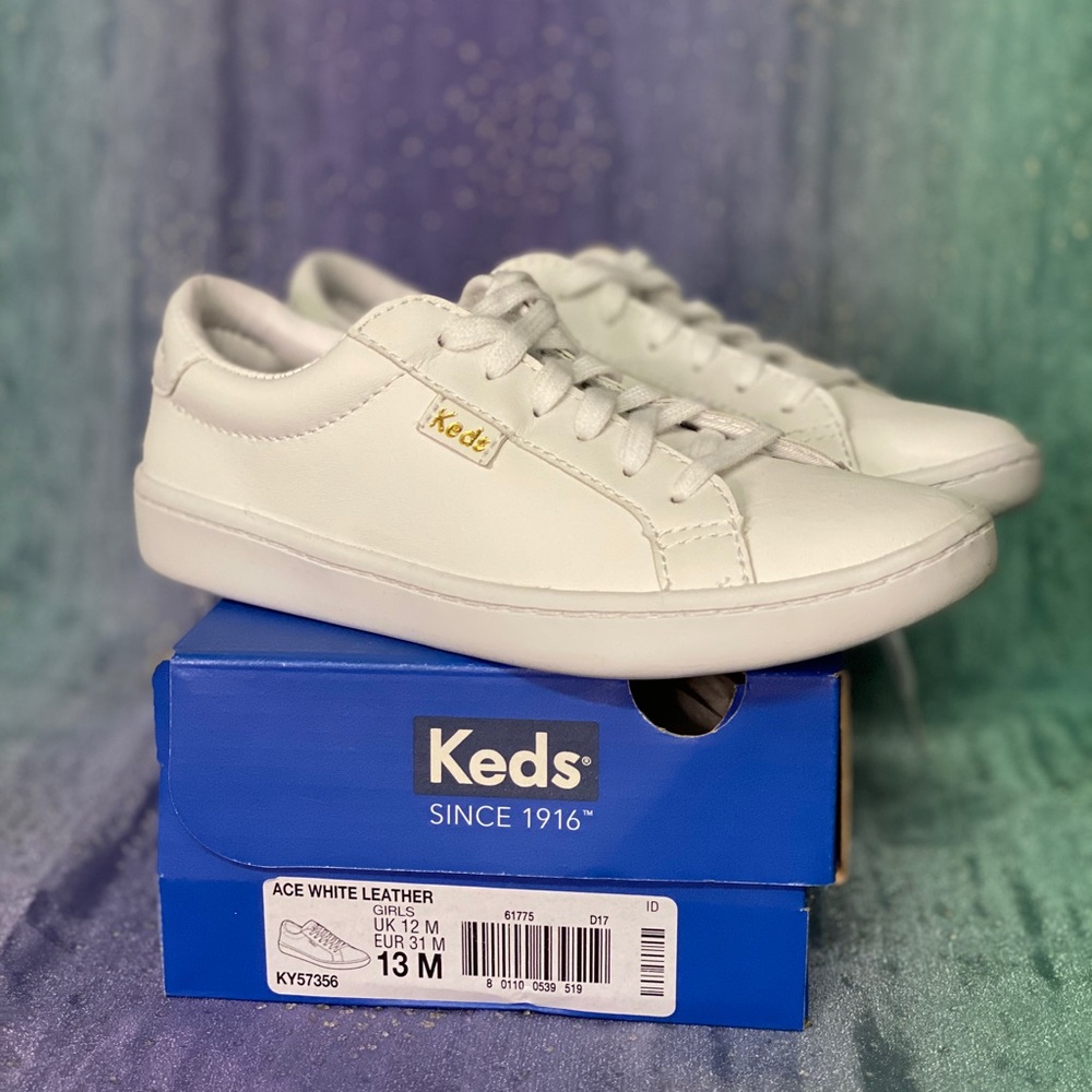 Keds White ace shoes